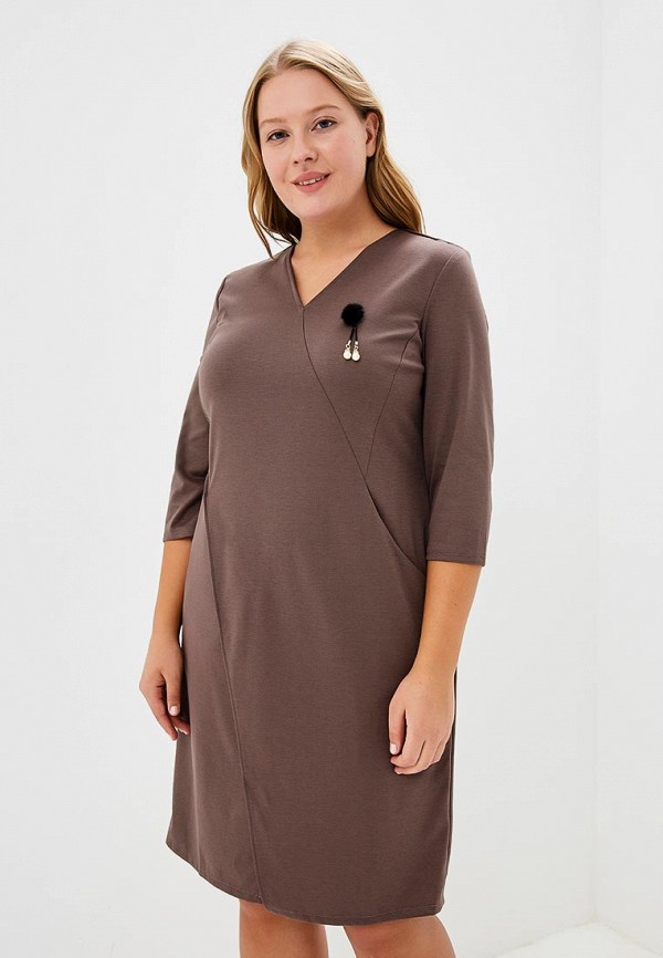 

Платье Fresh Cotton, Коричневый