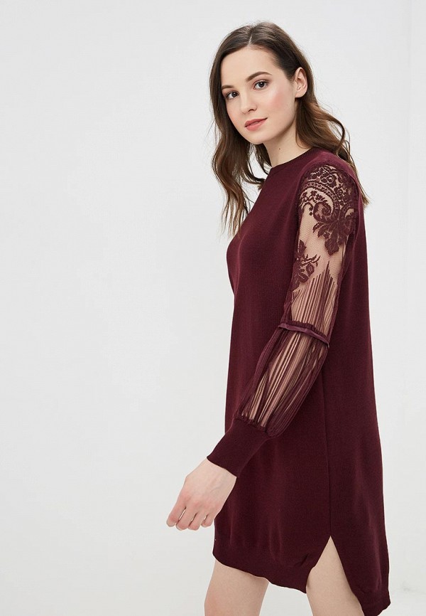 

Платье Fresh Cotton, Бордовый