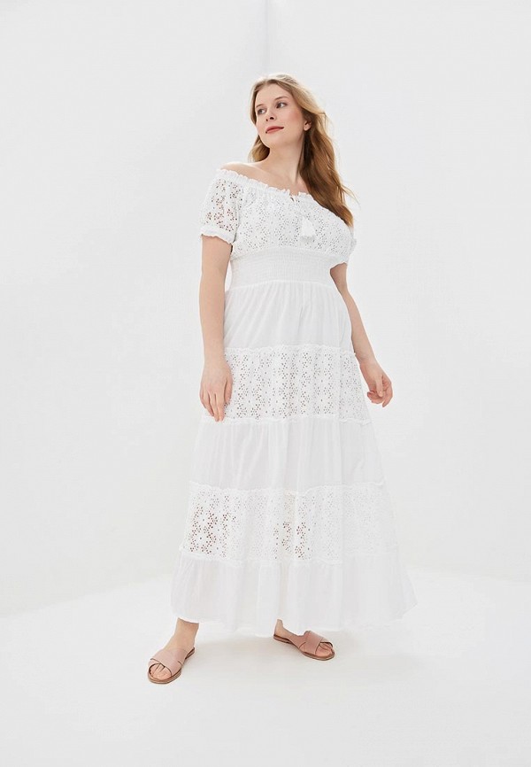 

Платье Fresh Cotton, Fresh Cotton FR043EWEFNB1, Белый