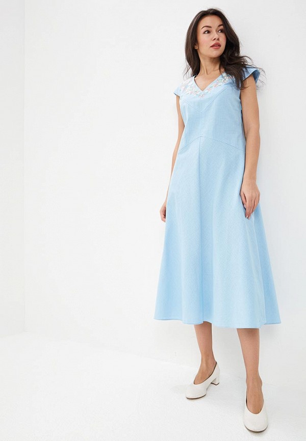 

Платье Fresh Cotton; Fresh Cotton FR043EWEFRO7, Голубой