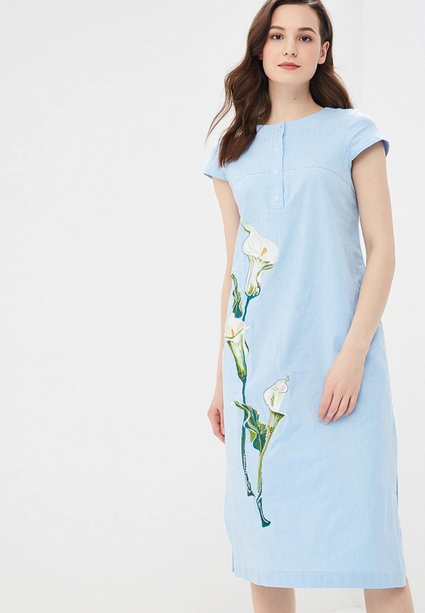 

Платье Fresh Cotton; Fresh Cotton FR043EWEFRP0, Голубой