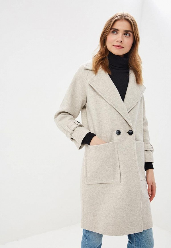 

Пальто Fresh Cotton, Fresh Cotton FR043EWEIUQ1, Бежевый