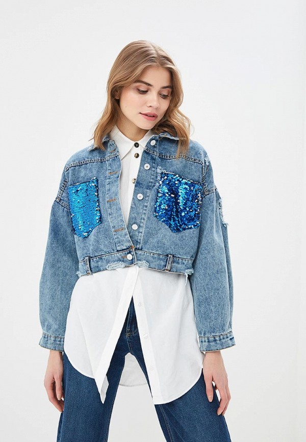 

Куртка джинсовая Fresh Cotton, Синий