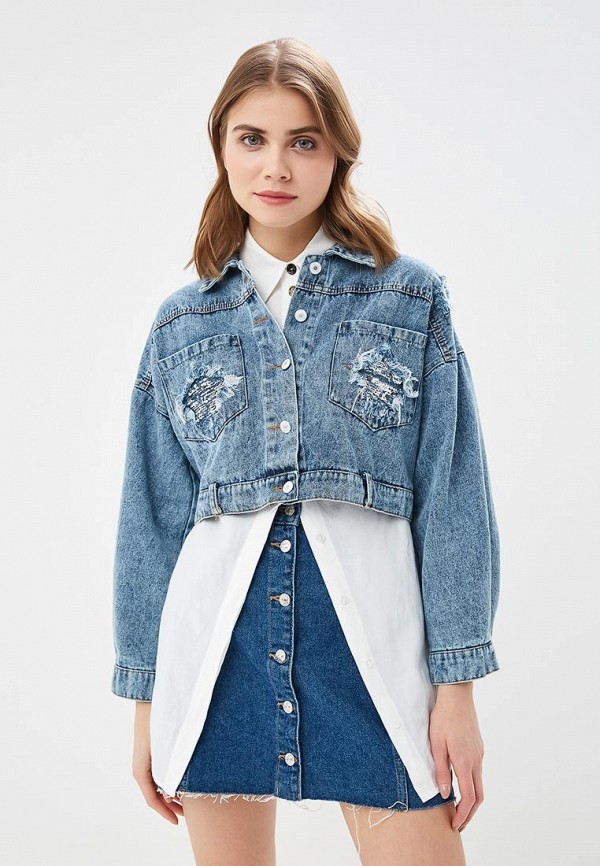 

Куртка джинсовая Fresh Cotton, Синий