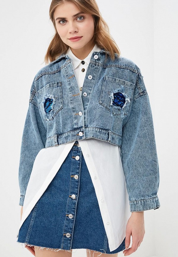 

Куртка джинсовая Fresh Cotton, Синий
