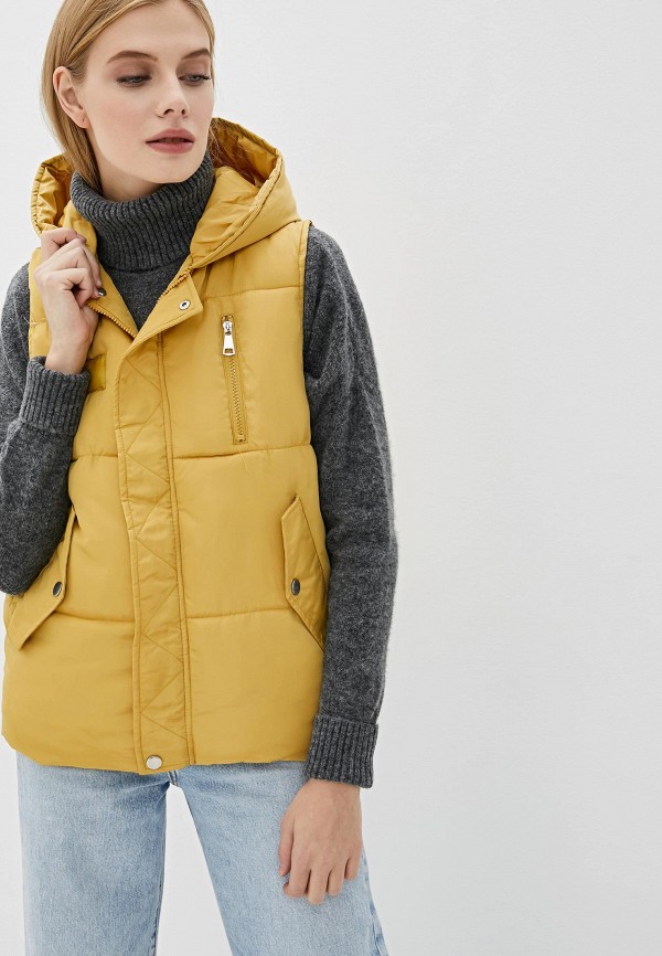 

Жилет утепленный Fresh Cotton, Желтый