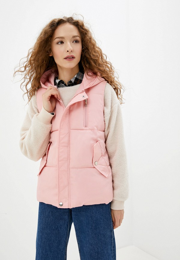 

Жилет утепленный Fresh Cotton, Розовый