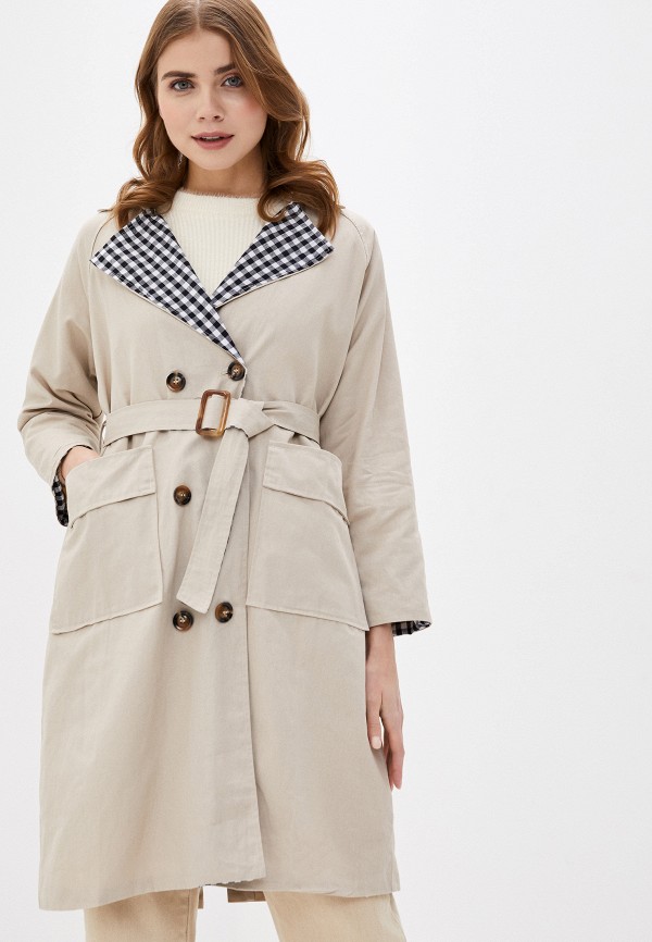 

Плащ Fresh Cotton, Бежевый, Fresh Cotton FR043EWIKMF6