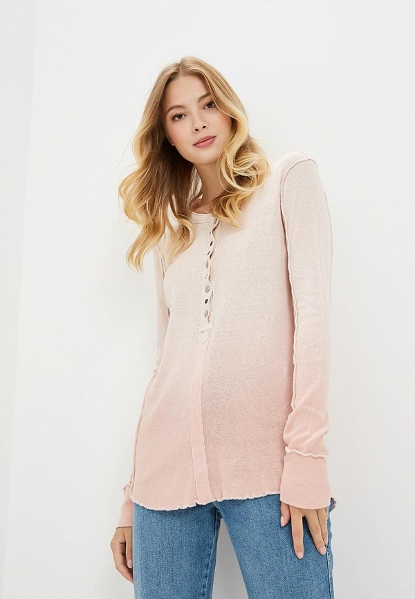 

Лонгслив Free People, Розовый