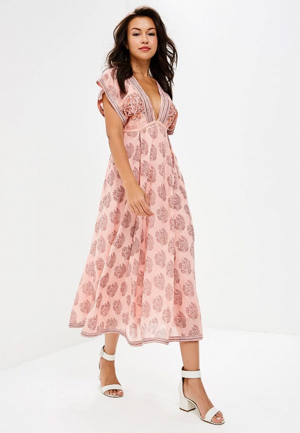 

Платье Free People, Розовый