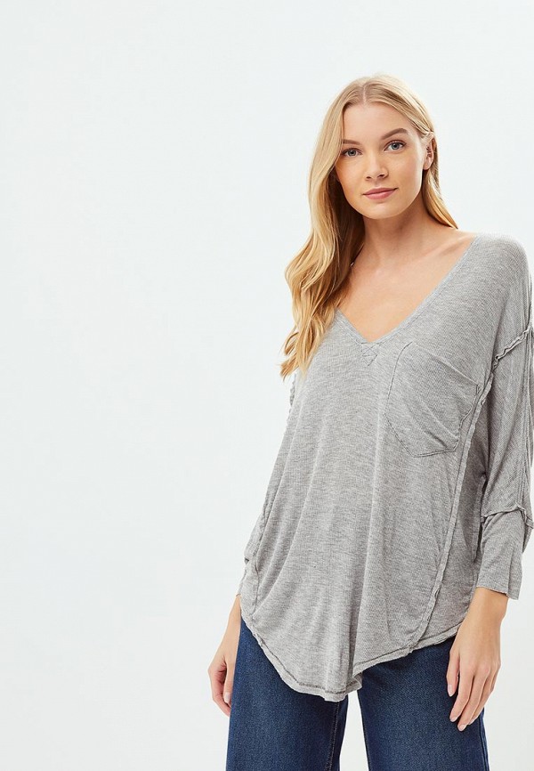 

Лонгслив Free People, Серый, Free People FR045EWCBIO4