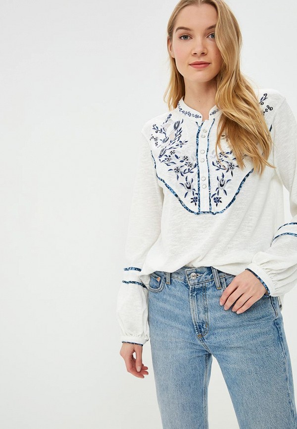 

Блуза Free People, Free People FR045EWCBIO8, Белый