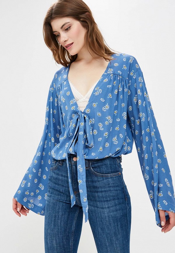 

Боди Free People, Синий