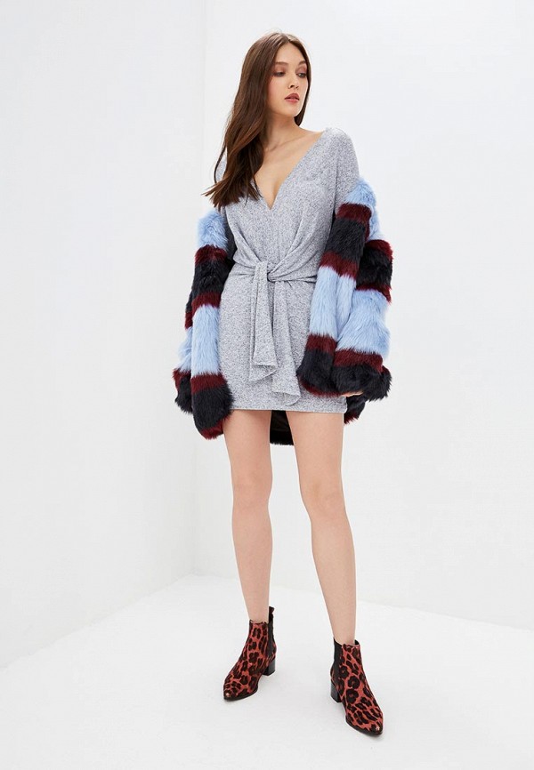 

Платье Free People, Free People FR045EWCBIQ9, Серый