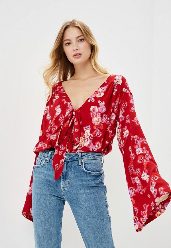 

Боди Free People, Красный