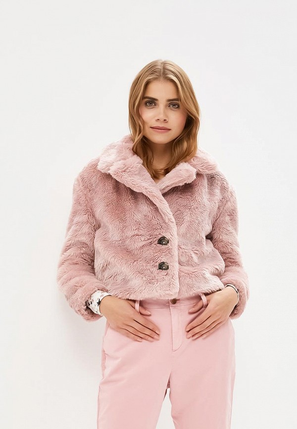 

Шуба Free People, Розовый, Free People FR045EWCZSA2