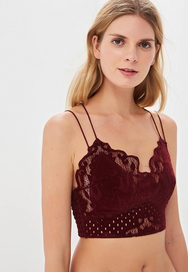 

Бюстгальтер Free People, Бордовый