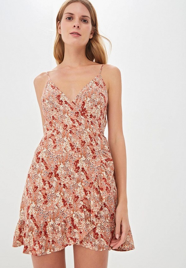 

Платье Free People; Free People FR045EWDVHZ7, Розовый