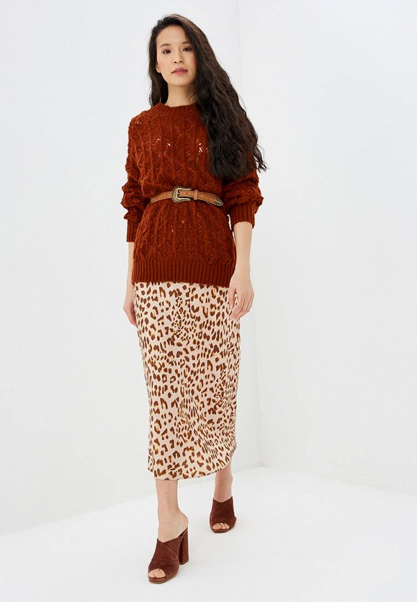 

Юбка Free People; Free People FR045EWEGRT5, Бежевый