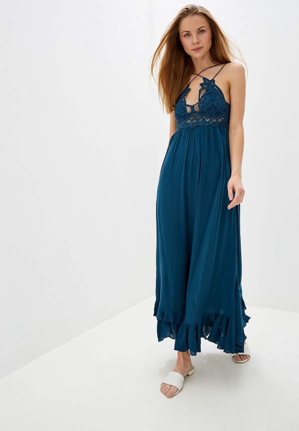 

Сарафан Free People, Бирюзовый