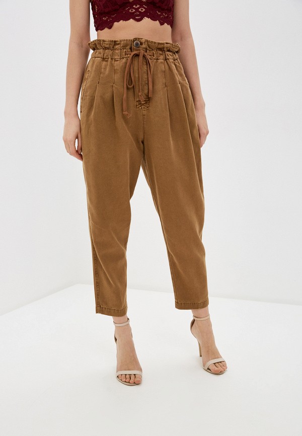 

Брюки Free People, Коричневый, Free People FR045EWHHTN8