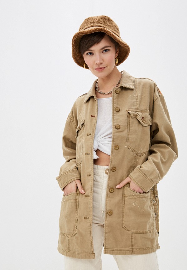 

Куртка Free People, Бежевый