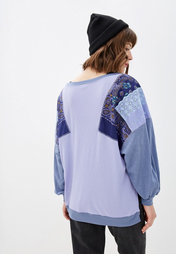 

Лонгслив Free People, Фиолетовый, Free People FR045EWHHUS4