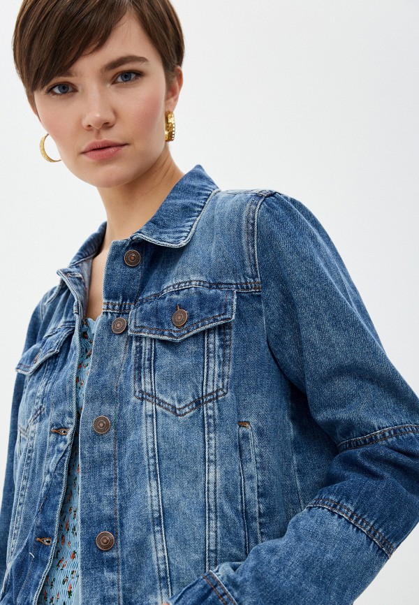 

Куртка джинсовая Free People, Синий, Free People FR045EWIELW3