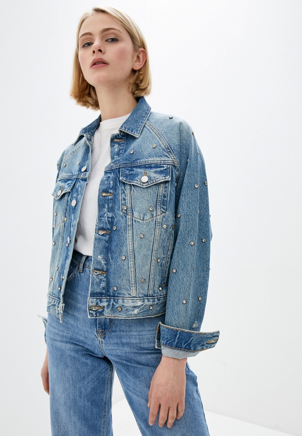 

Куртка джинсовая Free People, Голубой