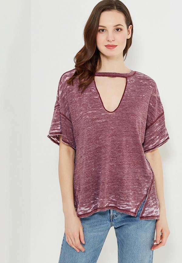 

Футболка Free People, Бордовый
