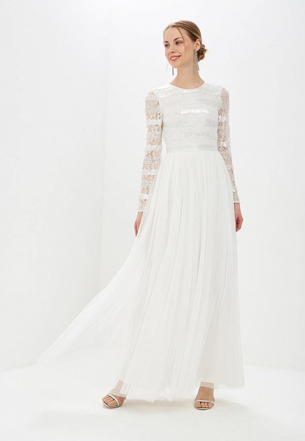 Платье Frock and Frill Frock and Frill FR055EWEZPQ2 frill trim self tie tee