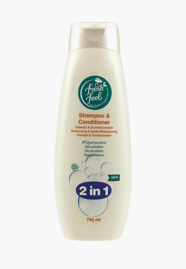 

Шампунь Fresh Feel, 2 В 1, Белый