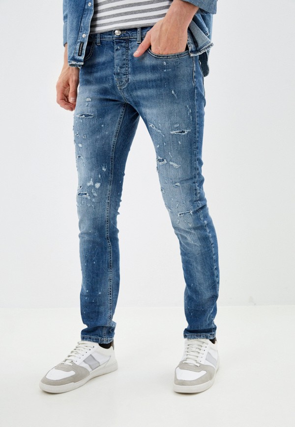 

Джинсы Frankie Morello, Голубой, SKINNY FIT