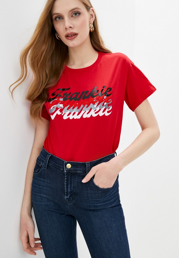 

Футболка Frankie Morello, Красный, Frankie Morello FR458EWHIYH0
