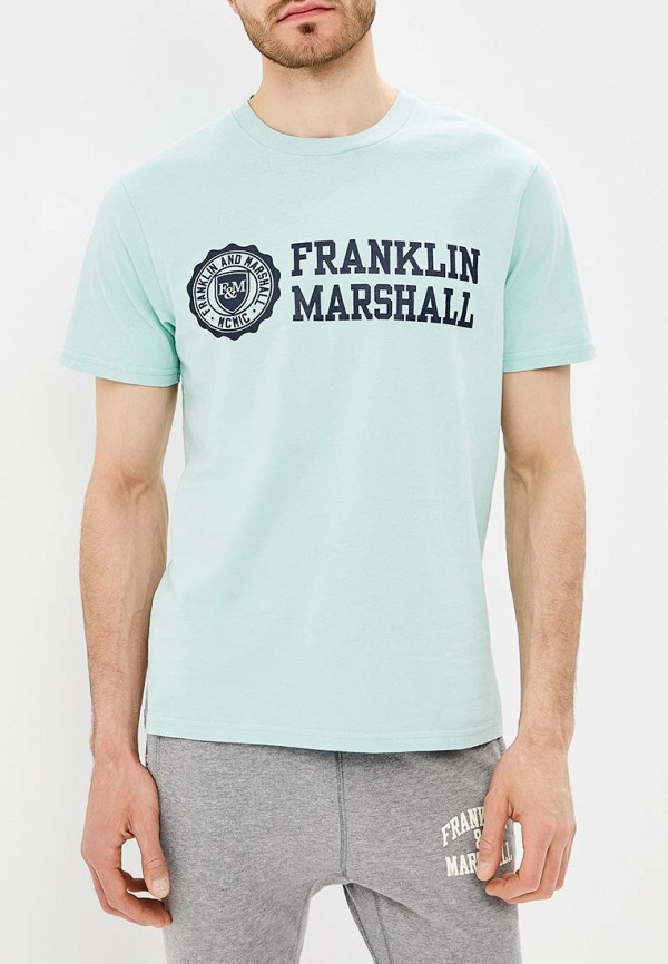 

Футболка Franklin & Marshall, Бирюзовый
