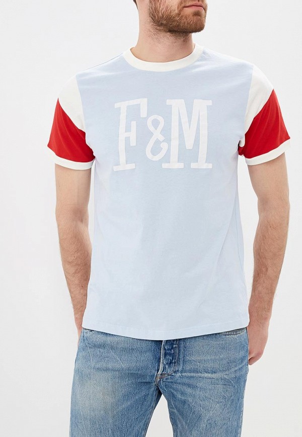 

Футболка Franklin & Marshall, Голубой