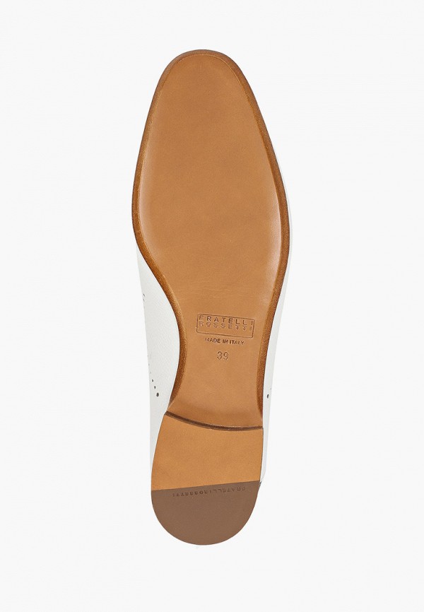 

Лоферы Fratelli Rossetti, Белый, Fratelli Rossetti FR951AWILMH9