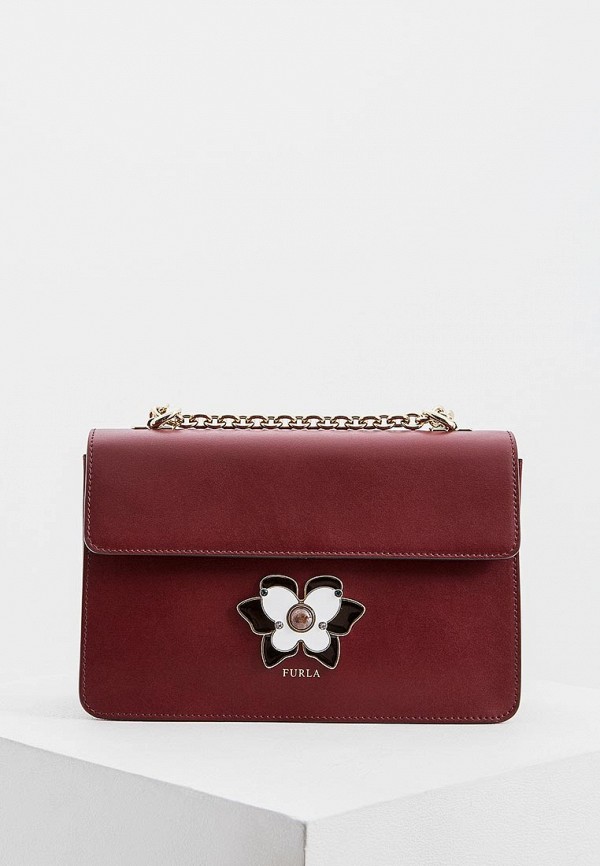 

Сумка Furla, Бордовый, FURLA MUGHETTO