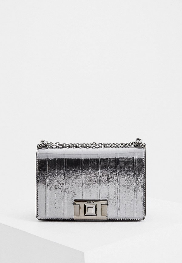 

Сумка Furla, Серебряный, FURLA MIMI'
