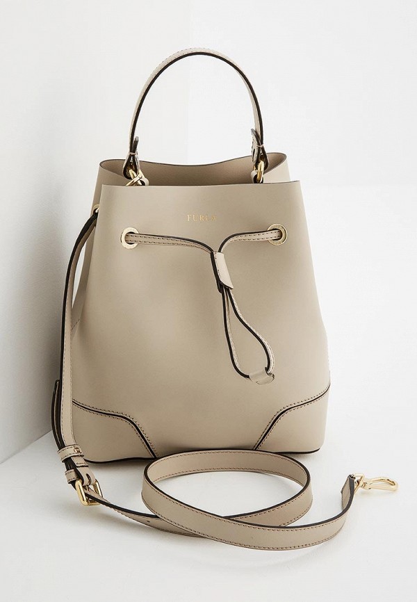

Сумка Furla, Бежевый, STACY