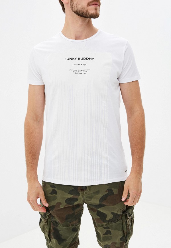 

Футболка Funky Buddha, Белый, Funky Buddha FU006EMEYRM2