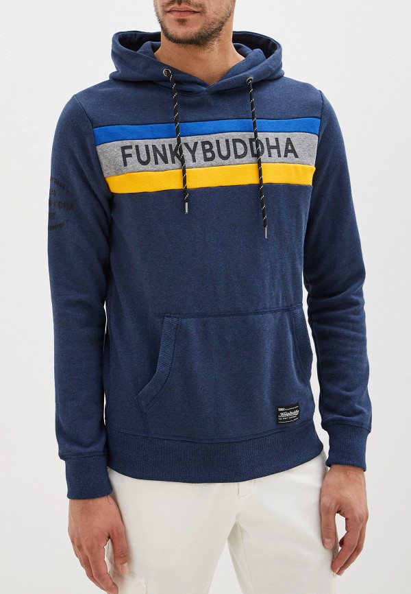

Худи Funky Buddha, Синий, Funky Buddha FU006EMGTKQ9