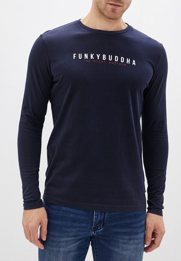 

Лонгслив Funky Buddha, Синий