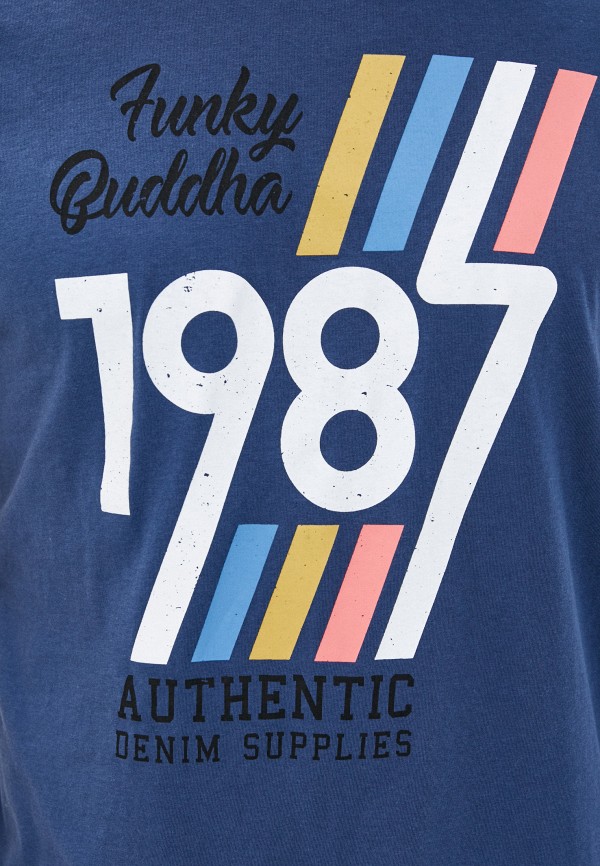 

Футболка Funky Buddha, Синий, Funky Buddha FU006EMIETB5