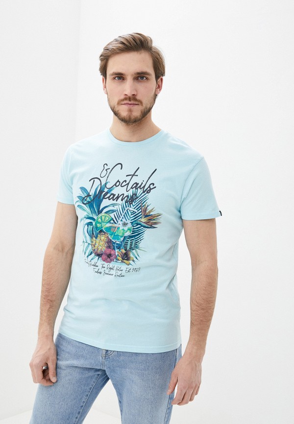 

Футболка Funky Buddha, Голубой, Funky Buddha FU006EMIETC5