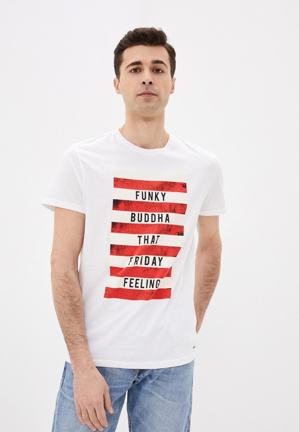 

Футболка Funky Buddha, Белый, Funky Buddha FU006EMIETC8
