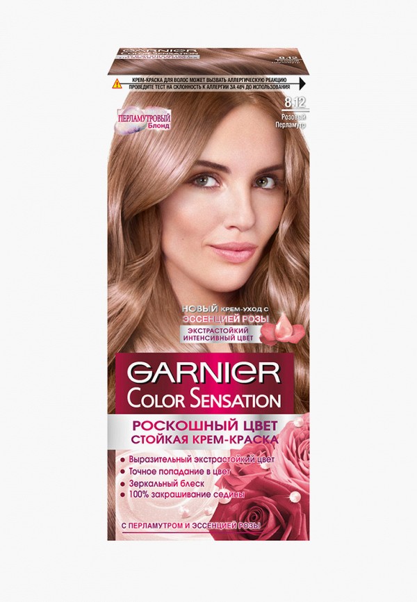

Краска для волос Garnier, Бежевый, стойкая, с эссенцией розы