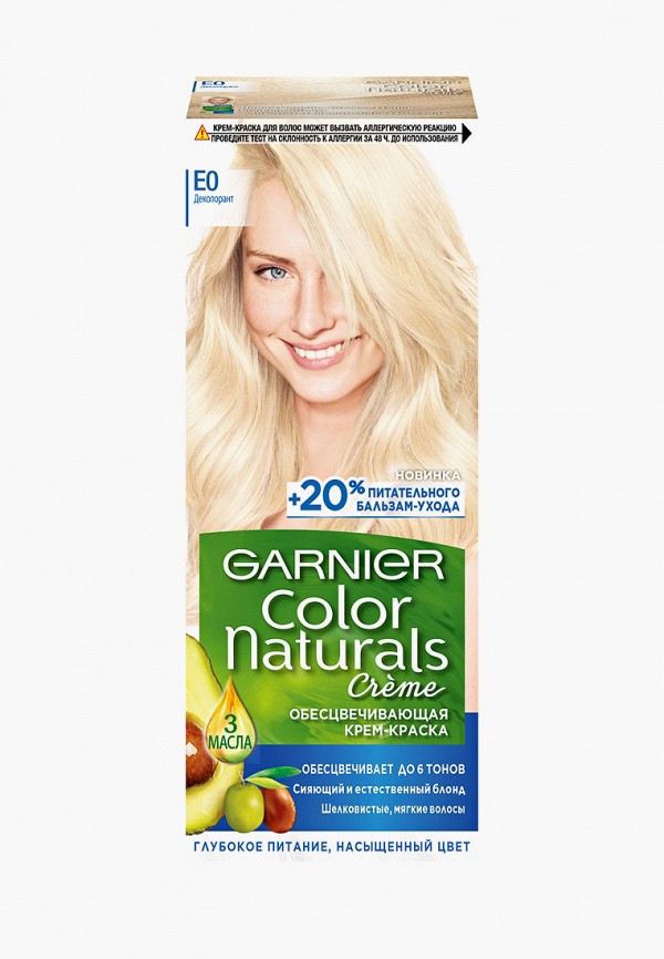 

Краска для волос Garnier, "Color Naturals", оттенок E0, Супер блонд, 110 мл