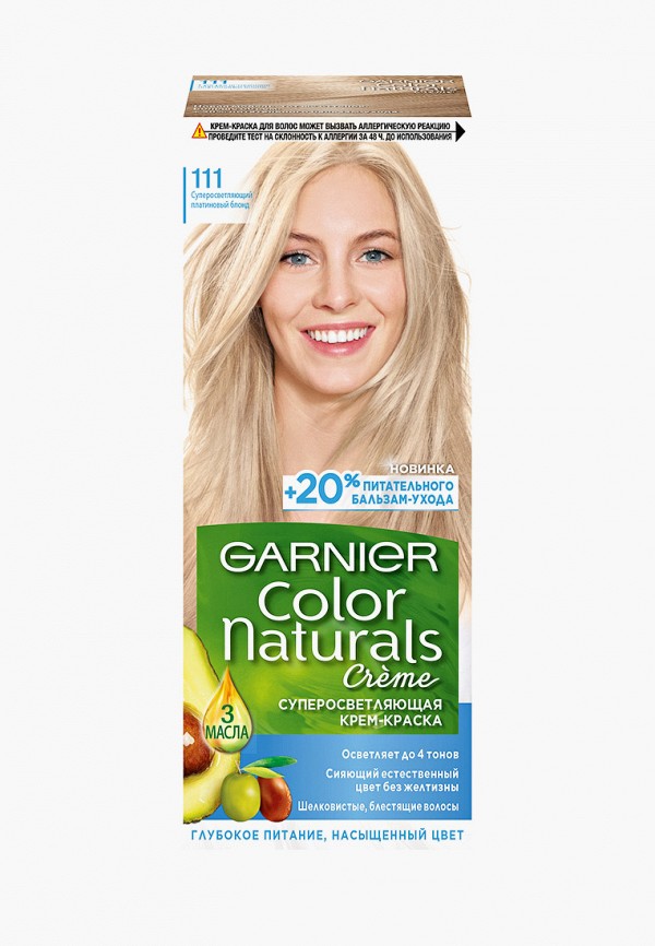 

Краска для волос Garnier, "Color Naturals", оттенок 111, Платиновый блонд