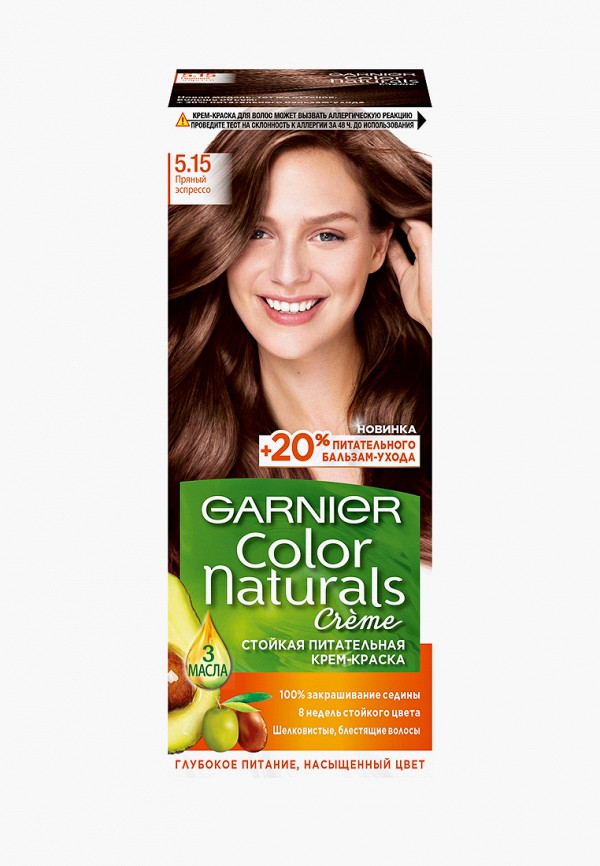 

Краска для волос Garnier, "Color Naturals", оттенок 5.15, Пряный эспрессо